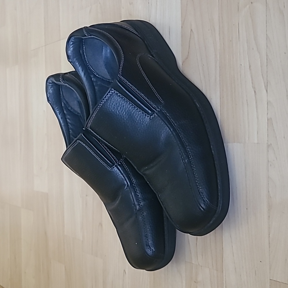 Deer Stags Mens Jerry Black Shoes Slip On Loafers Size 9.5